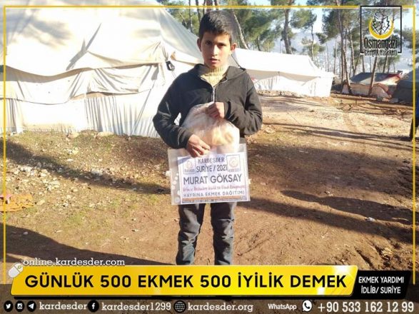 gunluk ekmek dagitimimiz sizlerin destegi ile devam ediyor 12