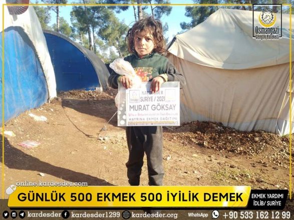 gunluk ekmek dagitimimiz sizlerin destegi ile devam ediyor 24