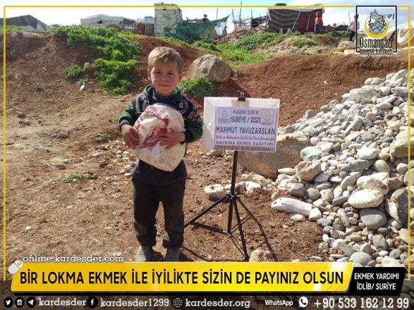 bir lokma ekmek ile iyilikte sizin de payiniz olsun 25