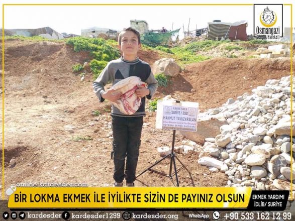 bir lokma ekmek ile iyilikte sizin de payiniz olsun 33