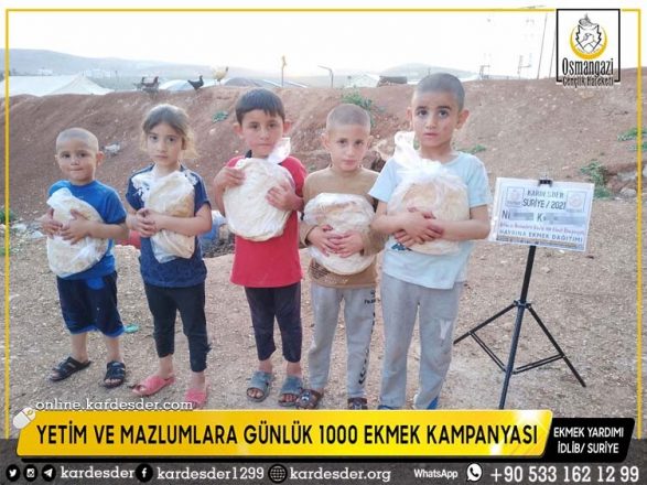 yetim ve mazlumlara gunluk 1000 ekmek kampanyasi 11