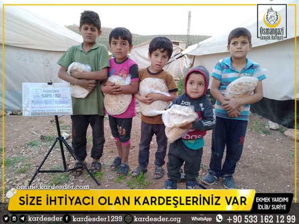 en ucra cadir kentlere ekmek bagislarinizi tasiyoruz 13