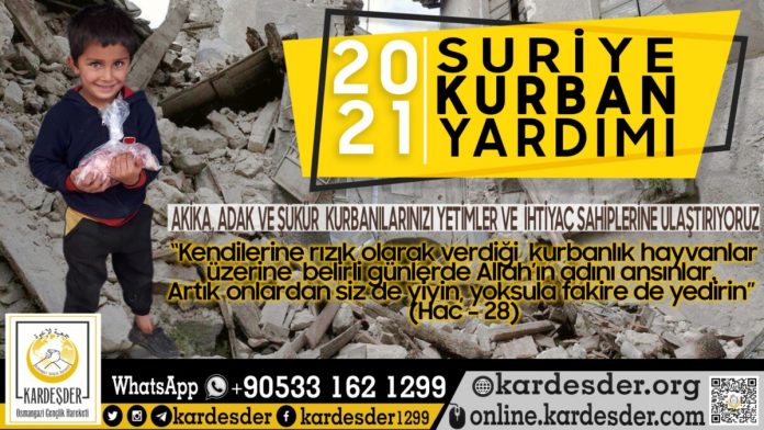 suriye nin yetimlerine kurban bagislariniz ile ikramda bulunun 01