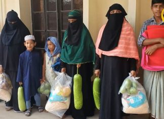 arakanli yetimlere gida yardimi 01