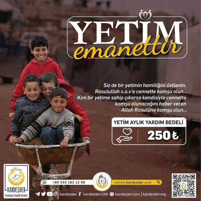 ummetin yetimlerine sponsor olarak onlara sahip cikabilirsin 02