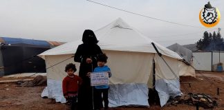 sicak bir evleri yok ama bagislariniz ile sicak cadirlari olabilir 01