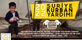 Suriye De Kurbanlarinizi Yetim Ve Yoksullarin Sofrasina Ulastiriyoruz
