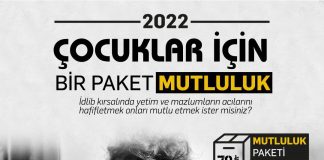 Cocuklar Icin Mutluluk Paketi