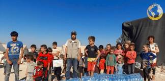 Azerbaycan Daki Muslumanlardan Idlib In Yetimlerine Su Yardimi