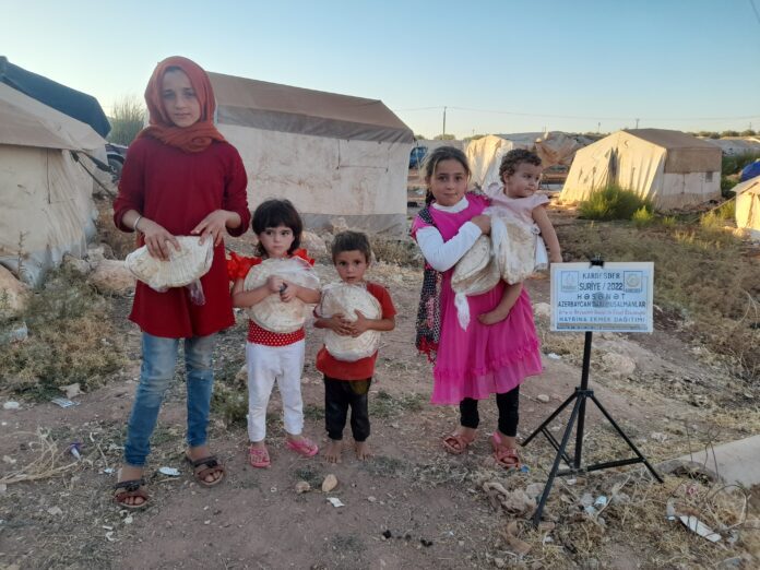Azerbaycan Daki Muslumanlardan Suriye Ye Ekmek Yardimi