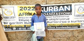 Kurban Bagislarin Ile Afrika Sevinsin