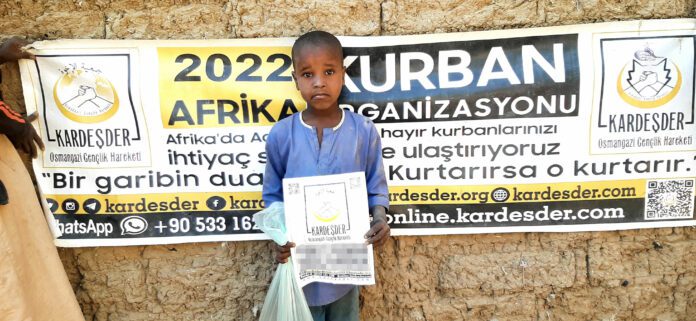 Kurban Bagislarin Ile Afrika Sevinsin