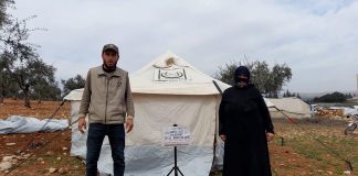 Suriye De Deprem Magduru Ailelerimize Cadir Bagislarinizi Ulastiriyoruz