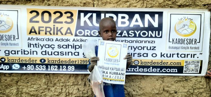 Kurban Bagisin Ile Onlarin Acligini Giderebilirsin