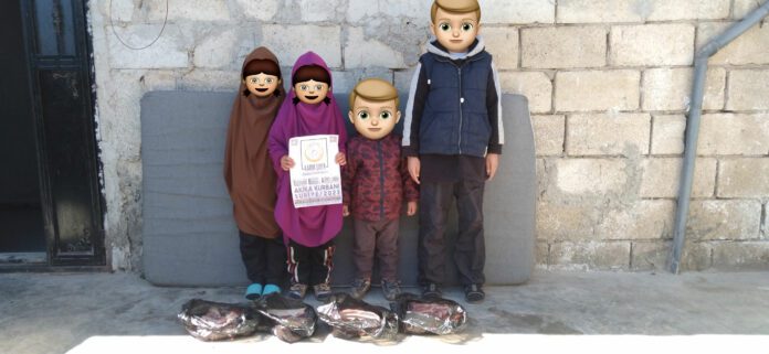 Kurban Etleri Yetim Ve Mazlum Kardeslerimizin Yuzunde Tebessum Oluyor