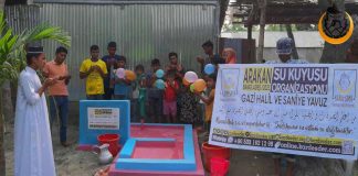 Arakanli Mazlum Kardeslerimizi Temiz Suya Kavusturduk