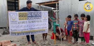 Su Kuyusu Arakanli Kardeslerimize Hayat Oluyor