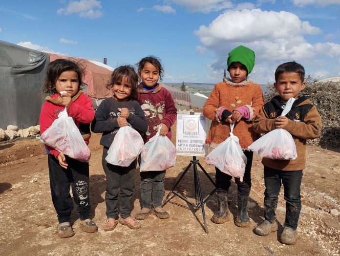 Idlib Teki Yetimlerimizin Kurban Sevincine Siz De Ortak Olun