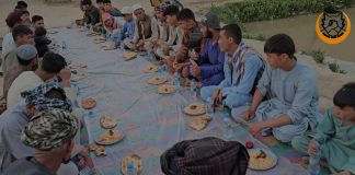 Afganistan Da Tebessum Iftar Sofralarinda