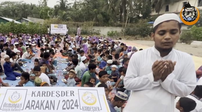 Sizlerin Destegi Ile 400 Arakanli Yetim Kardesimize Iftar Organizasyonumuzu Gerceklestirdik
