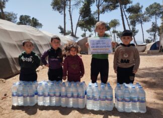 Azerbaycan Daki Muslumanlardan Idlib In Yetimlerine Su Ikrami