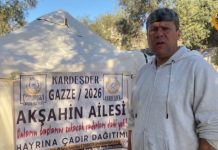 Savaş Mağduru Gazzeli Kardeşlerimize Çadır Desteği